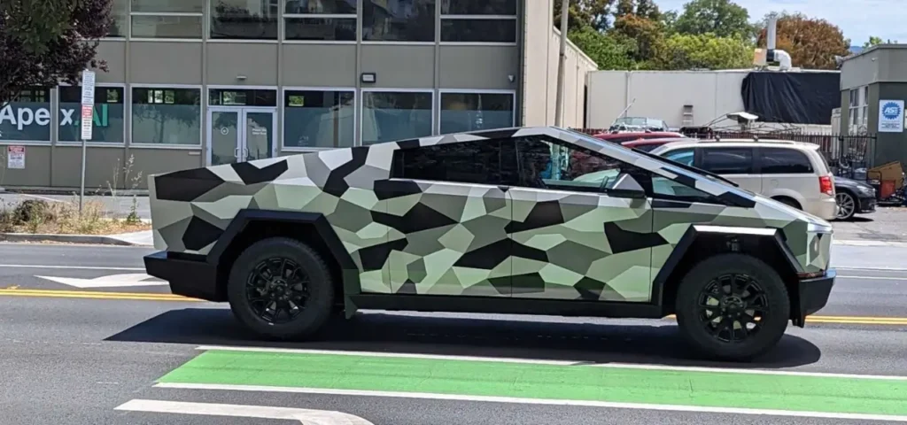 Camo car wrap