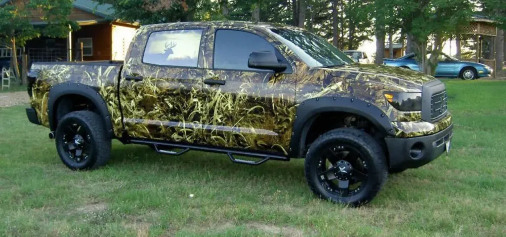 what is camo vehicle wrap