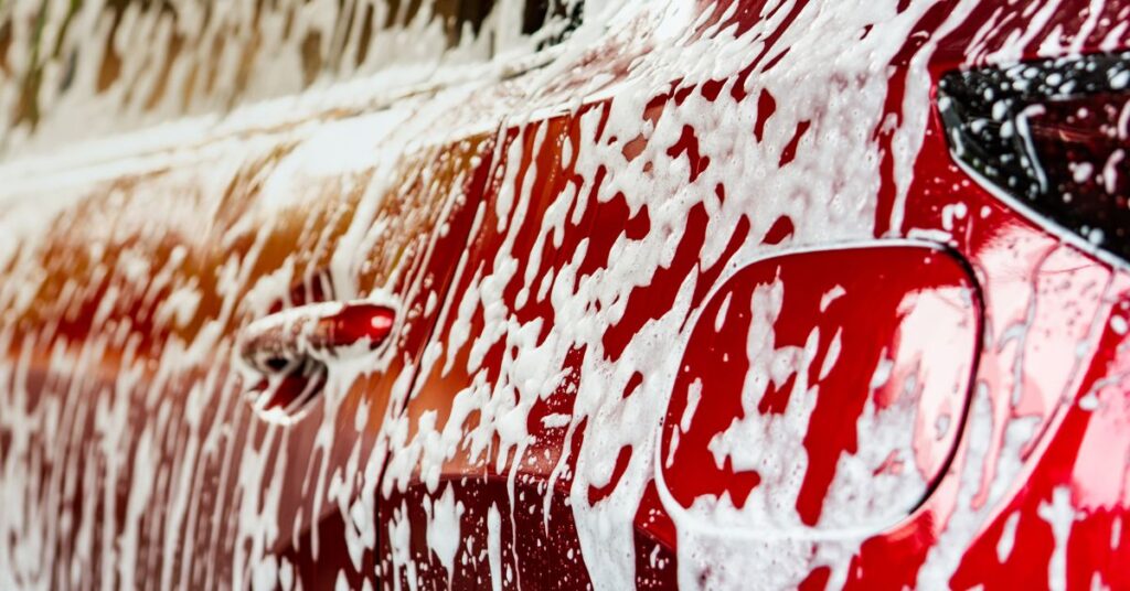 Red Car Washing | Dynamax Wraps | Car Wash Services